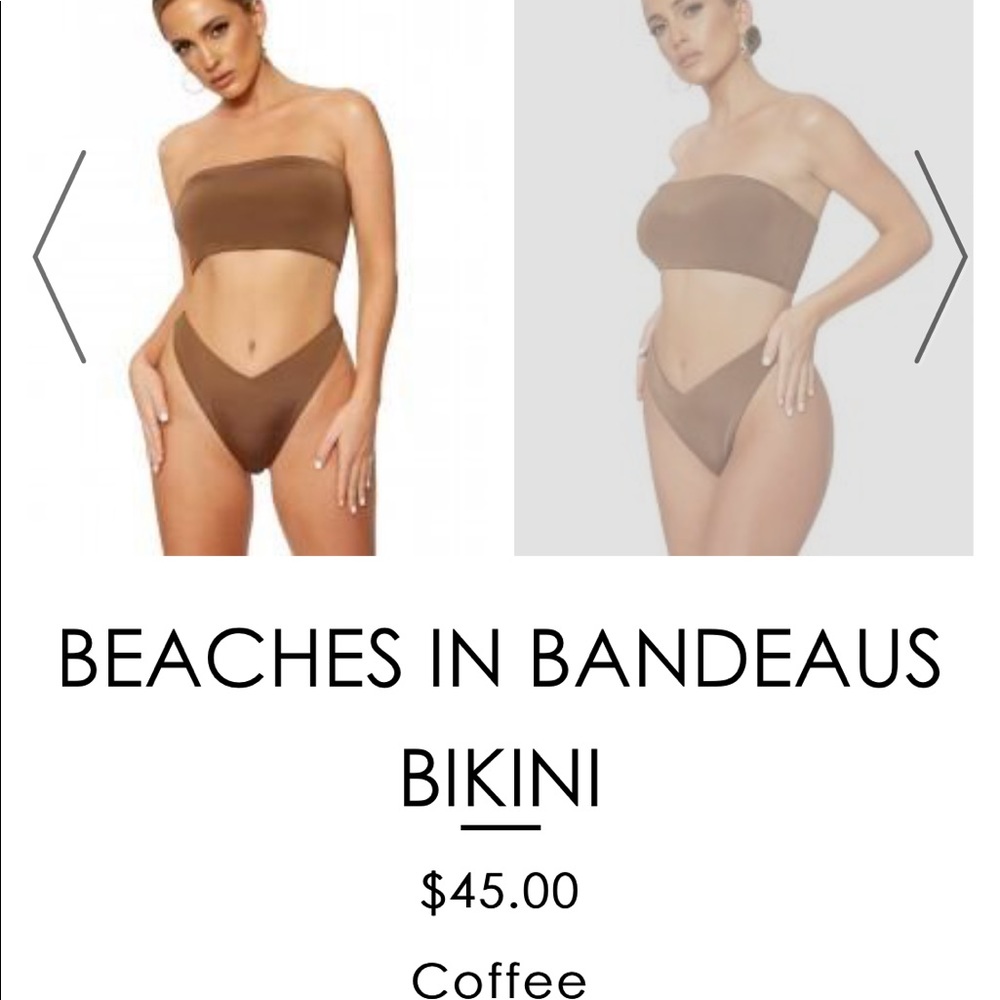 Naked wardrobe Beaches in bandeaus bikini medium